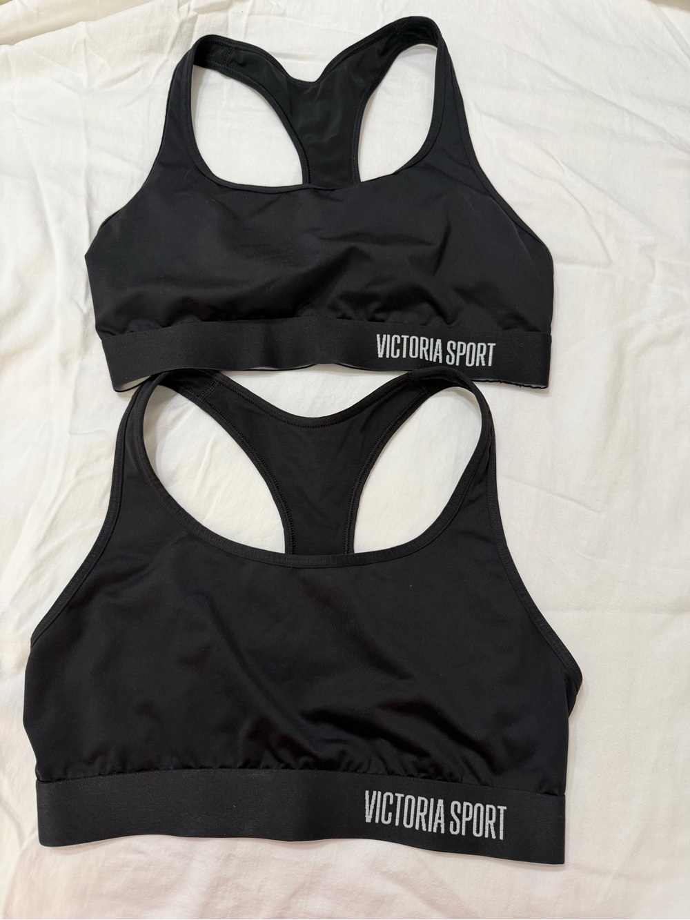 Women's Black Racerback Sports Bra - Supportive Comfort